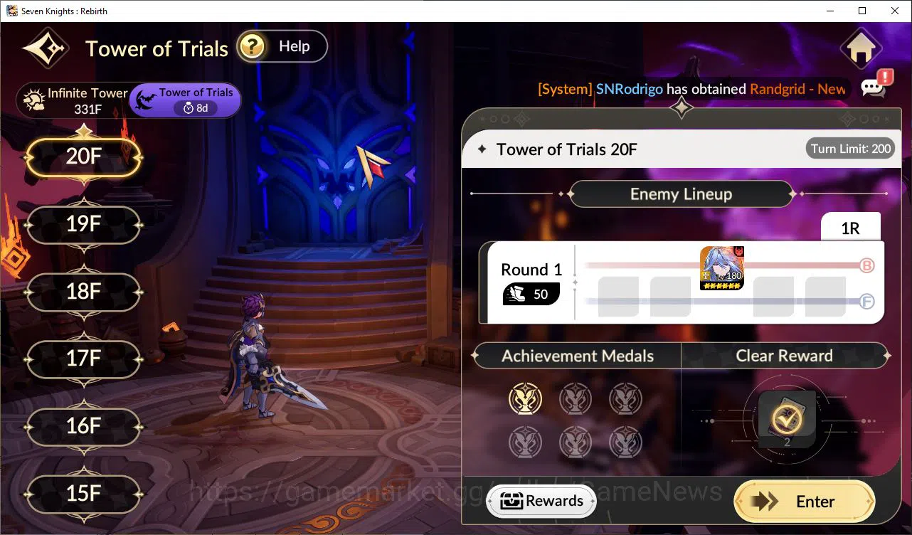 Seven Knights Re:Birth Accounts Global Sea|4 Ex-7k [Gelidus,JuriTC1,Melia,Rosie]+2 image 16