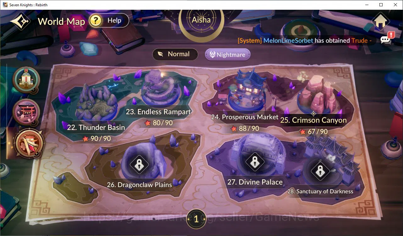 Seven Knights Re:Birth Accounts Global Sea|4 Ex-7k [Gelidus,JuriTC1,Melia,Rosie]+2 image 20