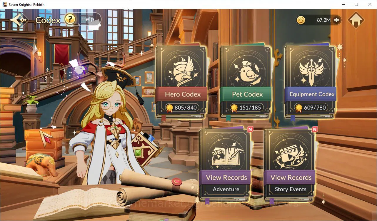 Seven Knights Re:Birth Accounts Global Sea|4 Ex-7k [Gelidus,JuriTC1,Melia,Rosie]+2 image 4