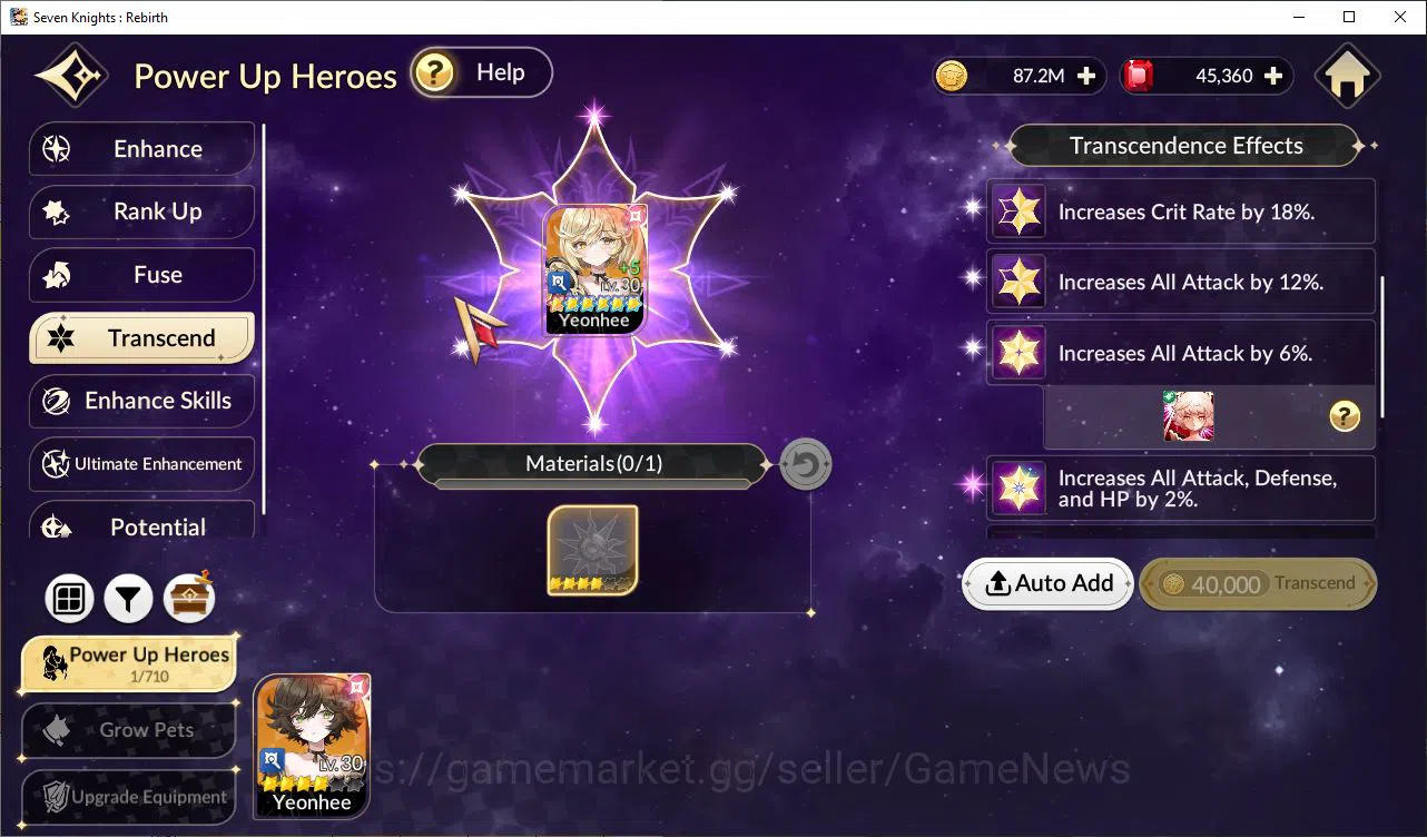 Seven Knights Re:Birth Accounts Global Sea|4 Ex-7k [Gelidus,JuriTC1,Melia,Rosie]+2 image 7