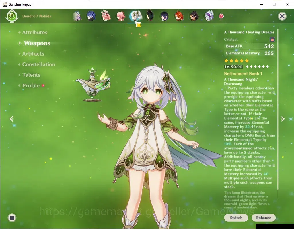 Genshin Impact Accounts ASIA|AR 60|ENDGAME|Dual Meta Teams [Mavuika+Nefer] image 11