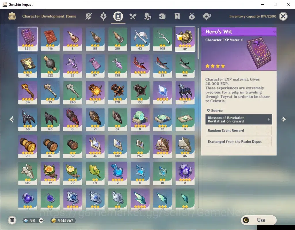 Genshin Impact Accounts ASIA|AR 60|ENDGAME|Dual Meta Teams [Mavuika+Nefer] image 19
