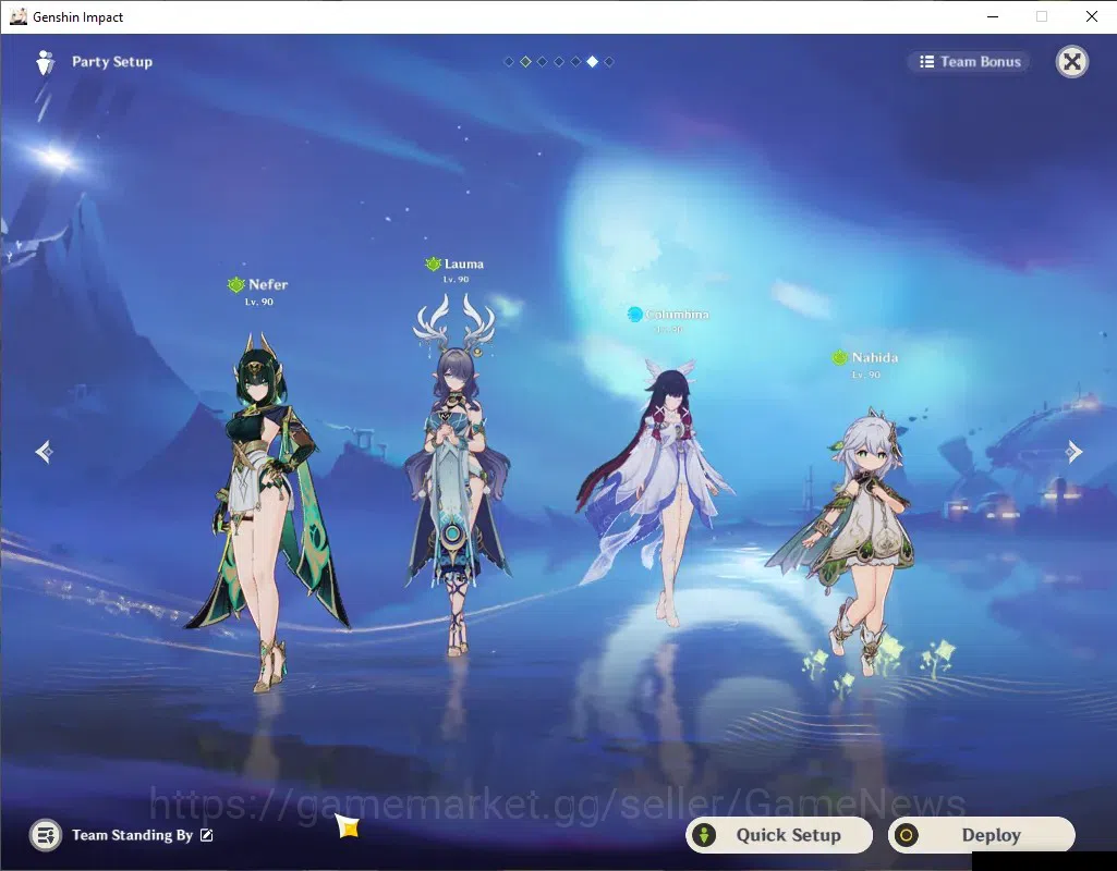 Genshin Impact Accounts ASIA|AR 60|ENDGAME|Dual Meta Teams [Mavuika+Nefer] image 2