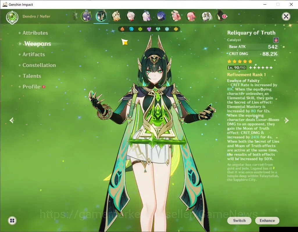 Genshin Impact Accounts ASIA|AR 60|ENDGAME|Dual Meta Teams [Mavuika+Nefer] image 7