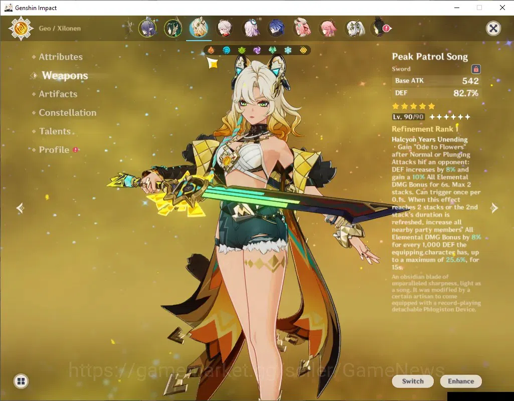 Genshin Impact Accounts ASIA|AR 60|ENDGAME|Dual Meta Teams [Mavuika+Nefer] image 8