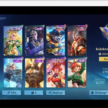 Mobile Legends: Bang Bang Accounts Others Global|179S|Expert|LuckyBox Akai Leomord,SABER Cyclops Rafaela,Spongebob,Blazing