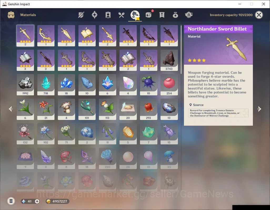Genshin Impact Accounts ASIA|AR57|PremTeam Mavuika|11Limited+4(*5Weapon)|V image 9