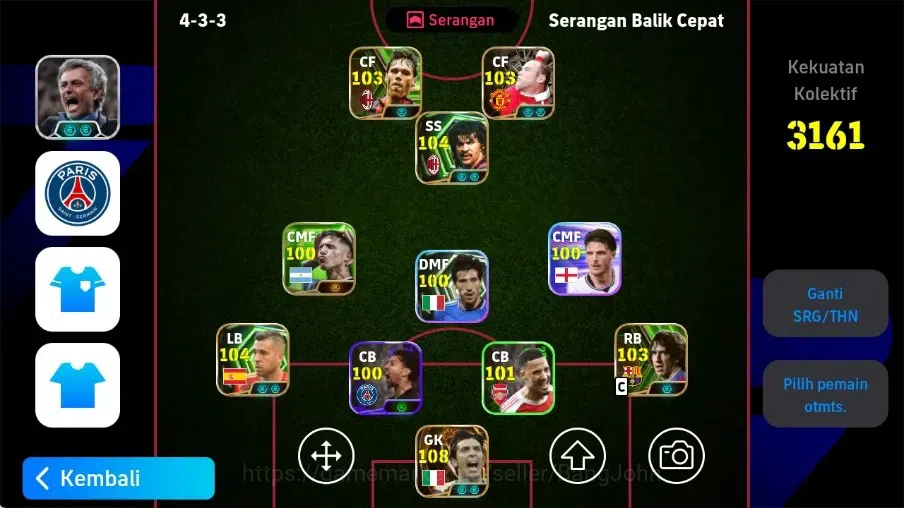 eFootball Accounts Legends & Iconic Players Mobile|PW 3161|Gianluigi Buffon 1