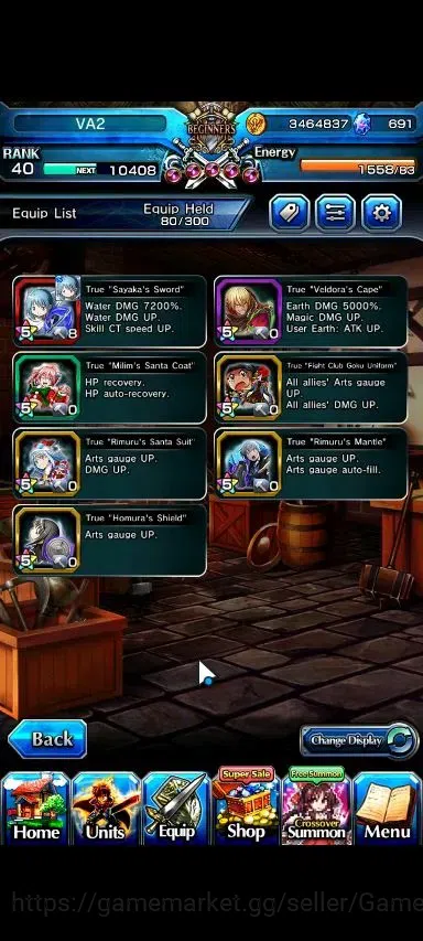 Grand Summoners Accounts Global|Rank 40|691 cc|9 Ascend+2 TW|(Miki,Akemi)+T image 5
