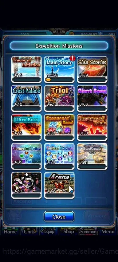 Grand Summoners Accounts Global|Rank 40|691 cc|9 Ascend+2 TW|(Miki,Akemi)+T image 6