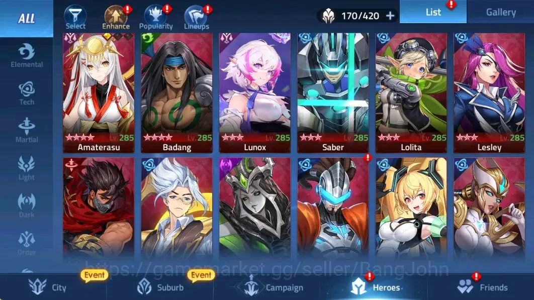 Mobile Legends: Adventure Accounts Global |LV 152| 28853k Power |VIP 9| Camp 48-19 |  image 5