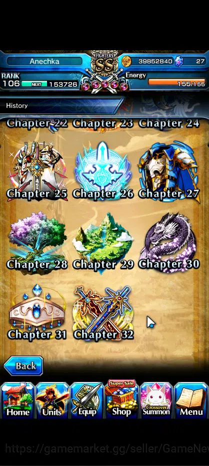 Grand Summoners Accounts Global|Rank 106|21 Ascend|[Inumuta,Touma,Emiya,Mik image 15