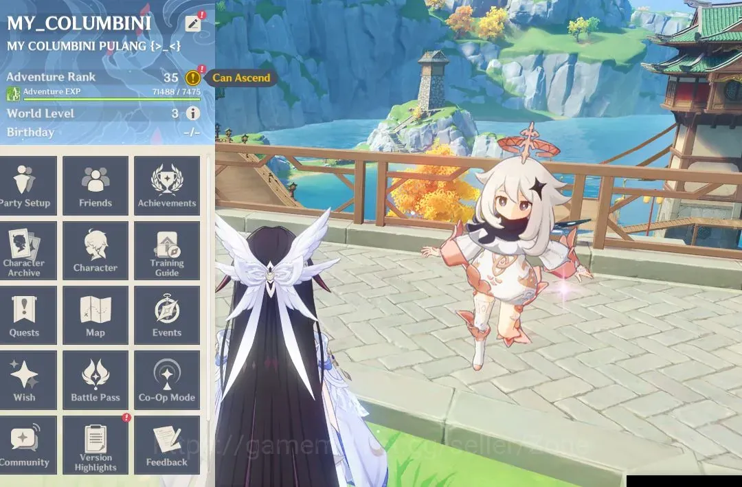 Genshin Impact Accounts Starter ASIA|AR 35|60 IF(Pull Gacha)|Starter Columbina Ready Gacha|Low Explore|Check 1