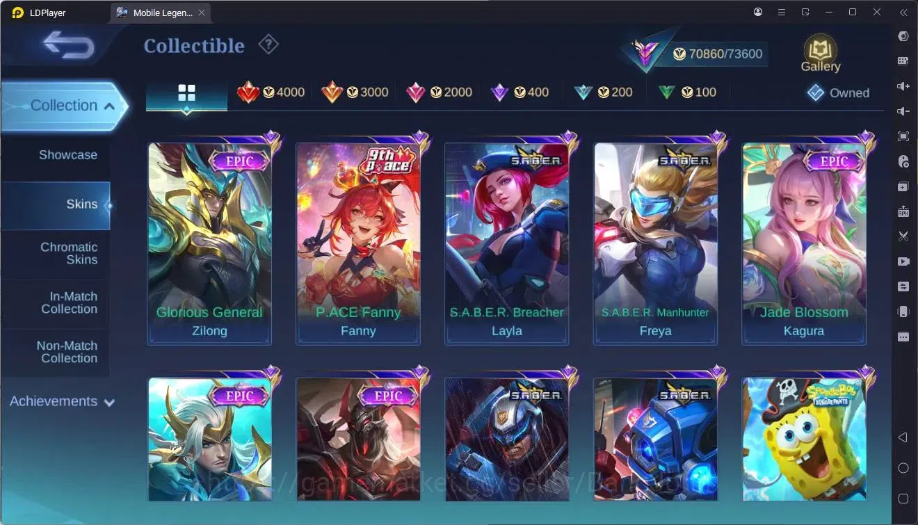 Mobile Legends: Bang Bang Accounts Global|Hero 127|Skin 261|Renowned|Sanrio Floryn|TF image 10
