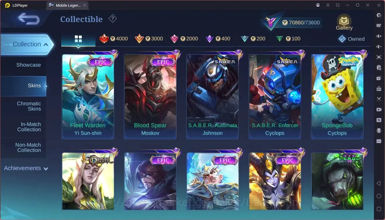 Mobile Legends: Bang Bang Accounts Global|Hero 127|Skin 261|Renowned|Sanrio Floryn|TF image 11