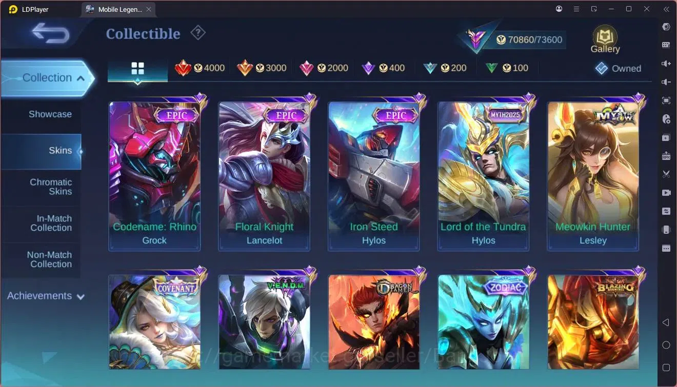 Mobile Legends: Bang Bang Accounts Global|Hero 127|Skin 261|Renowned|Sanrio Floryn|TF image 13