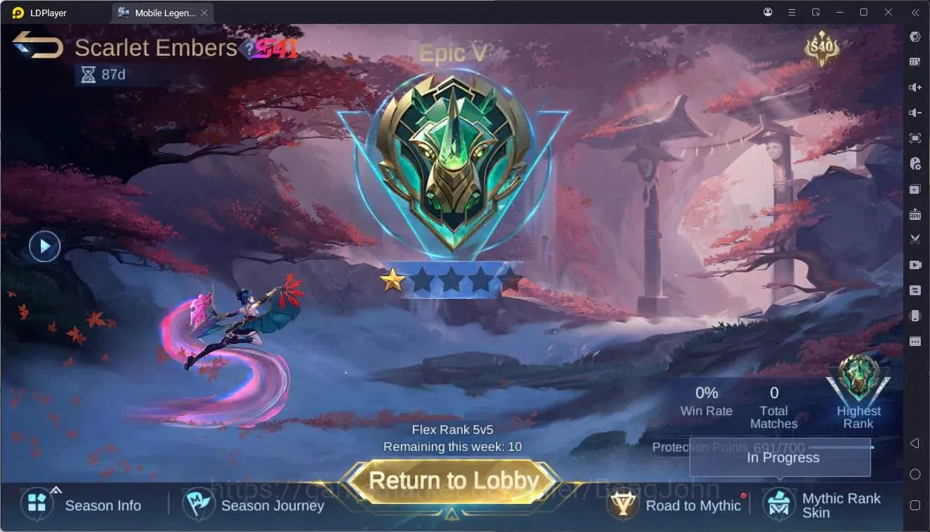 Mobile Legends: Bang Bang Accounts Global|Hero 127|Skin 261|Renowned|Sanrio Floryn|TF image 19
