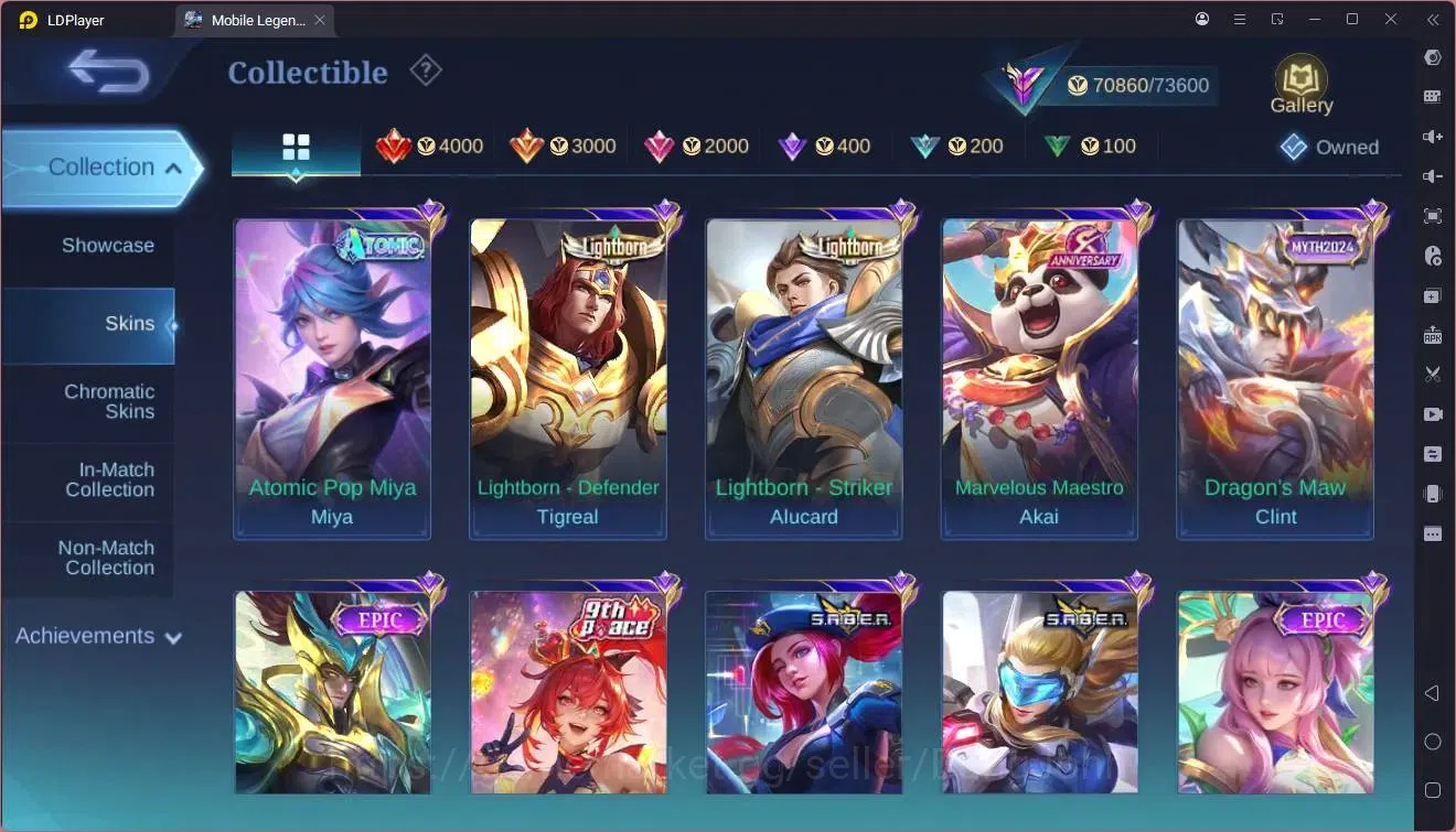 Mobile Legends: Bang Bang Accounts Global|Hero 127|Skin 261|Renowned|Sanrio Floryn|TF image 9