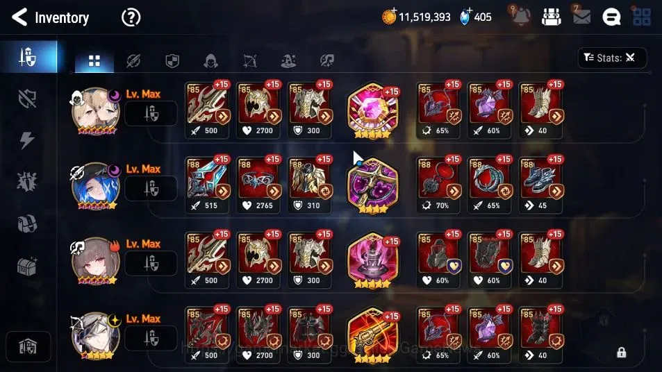 Epic Seven Accounts GLOBAL Unverif|New Era|5 ML(Rhianna&Luciella,BW IS image 13