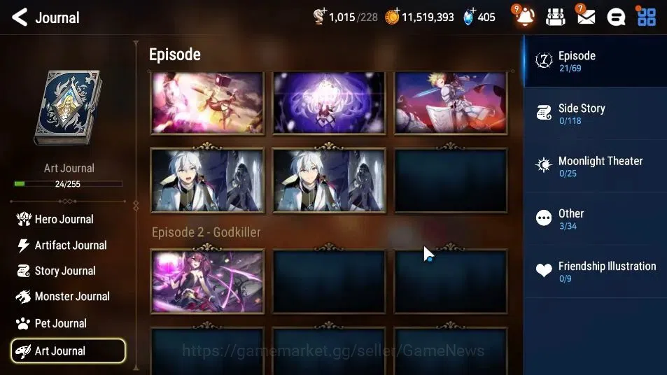 Epic Seven Accounts GLOBAL Unverif|New Era|5 ML(Rhianna&Luciella,BW IS image 19