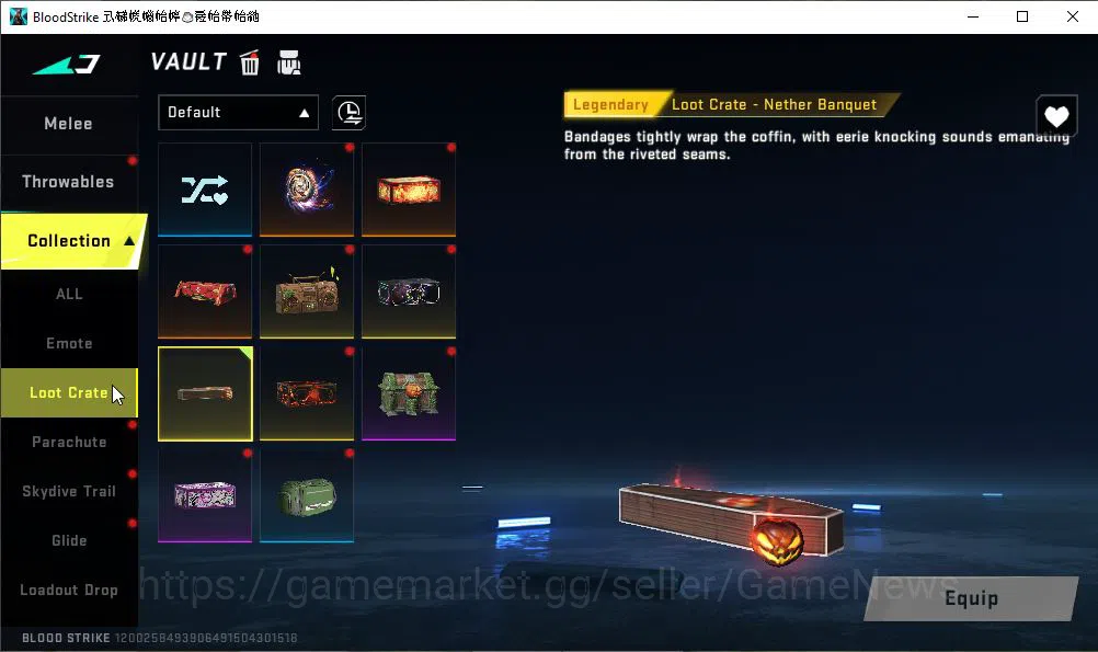 Blood Strike Accounts ASIA|2 ETERNAL[FN2000 Lv2,KAG-6 Lv2]|Melee[Shurike image 7