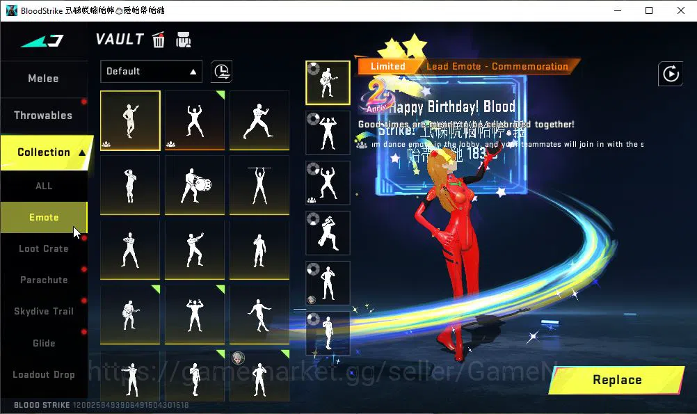 Blood Strike Accounts ASIA|2 ETERNAL[FN2000 Lv2,KAG-6 Lv2]|Melee[Shurike image 8