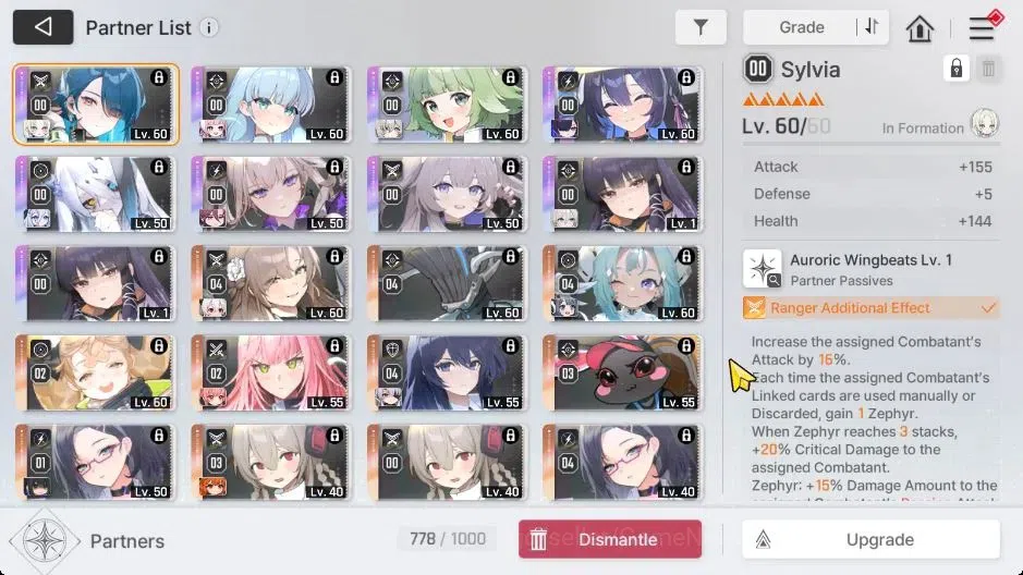 Chaos Zero Nightmare Accounts GLOBAL|2K Crys+1 Omega|16 11