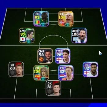 eFootball Accounts Legends & Iconic Players Android|Power 2563|Big Time Erling Haaland|2 Epic Carles Puyol|2 Show Time
