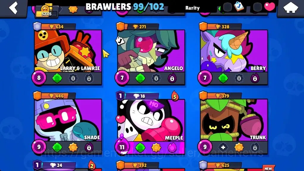 Brawl Stars Accounts 52115 Trophy|99 Brawler 19 Max|2 UL [Sirius,Kaze]  image 16