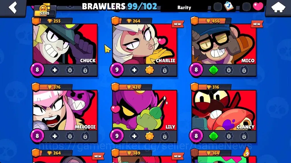 Brawl Stars Accounts 52115 Trophy|99 Brawler 19 Max|2 UL [Sirius,Kaze]  image 20