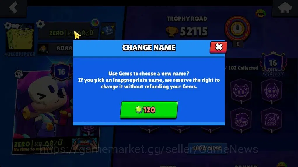 Brawl Stars Accounts 52115 Trophy|99 Brawler 19 Max|2 UL [Sirius,Kaze]  image 5