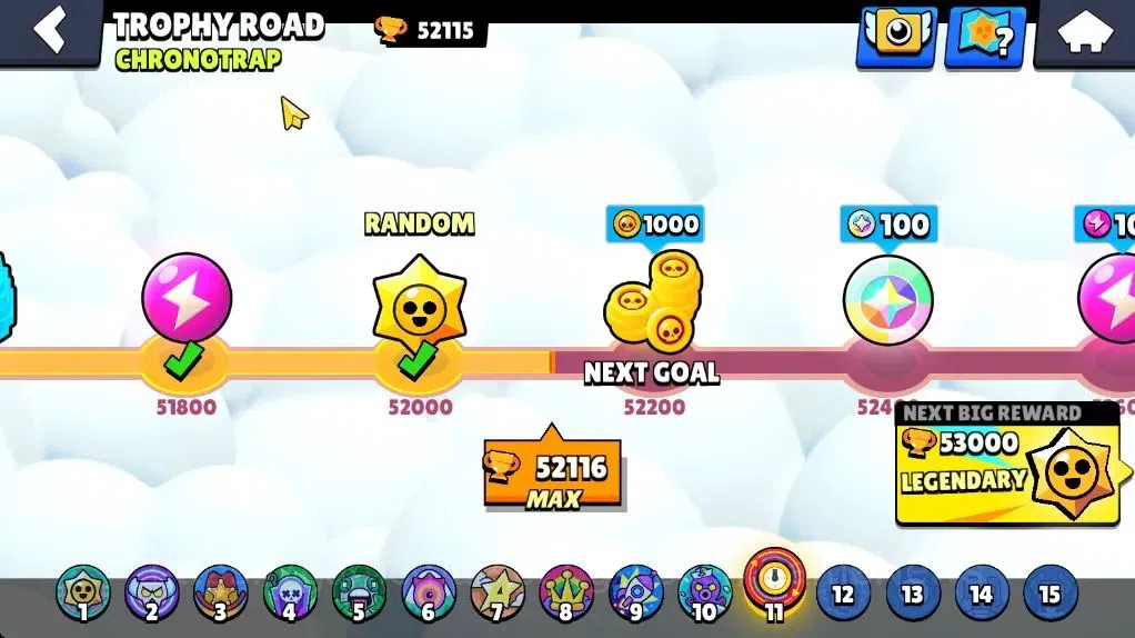 Brawl Stars Accounts 52115 Trophy|99 Brawler 19 Max|2 UL [Sirius,Kaze]  image 6