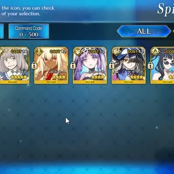 Fate-Grand Order Accounts NA Starter Fuyuki Lv 1|B + O|2 SSR Servant| Castoria & Oberon |29 Saintz Quartz, 7 Summon