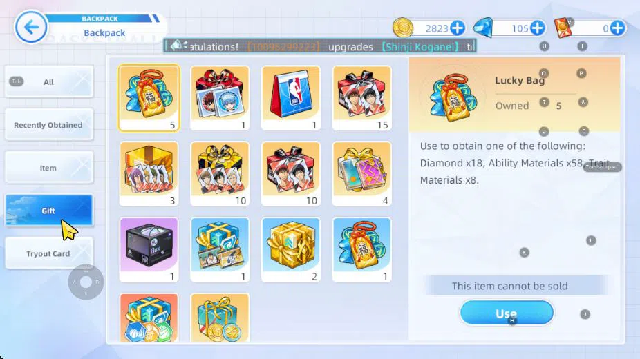 Kuroko's Basketball Street Rivals Accounts SEA SV 010|Starter Lv 18 Limit Char| Zone Taiga Kagami + Many Resource 10x 10