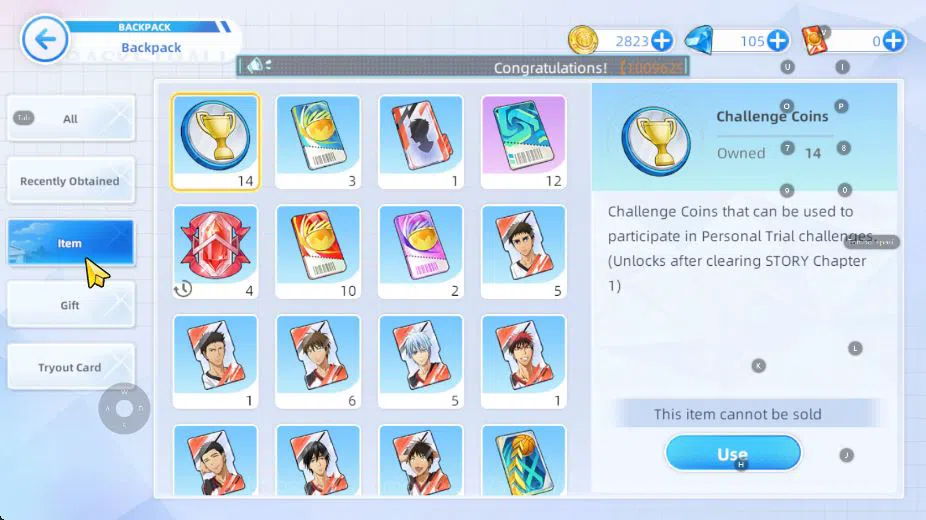Kuroko's Basketball Street Rivals Accounts SEA SV 010|Starter Lv 18 Limit Char| Zone Taiga Kagami + Many Resource 10x 9