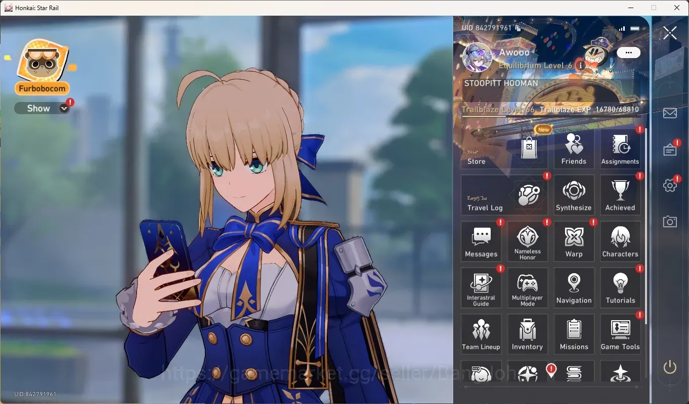 Honkai Star Rail Accounts Others ASIA|TL 66|7 1