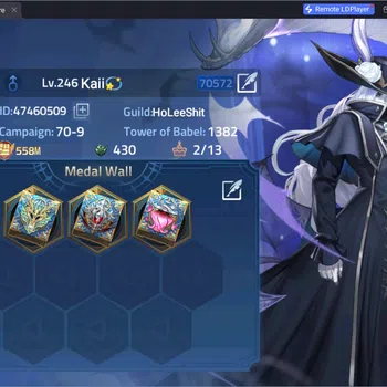 Mobile Legends: Adventure Accounts Global | LV 246 | 558M Power | VIP 10 | Camp 70-10 | 2 Nexus|45 Awaken|15 UR|10