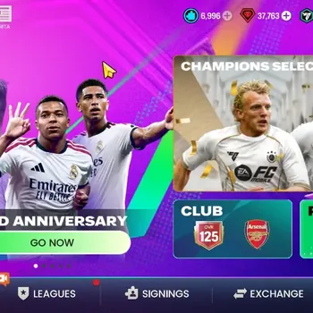 EA SPORTS FC Mobile Accounts 124B Value/125 OVR|16 EVO 12 Max(Dembele UTOTS,Chiellini Icons,Bergkamp Numero,Pirlo