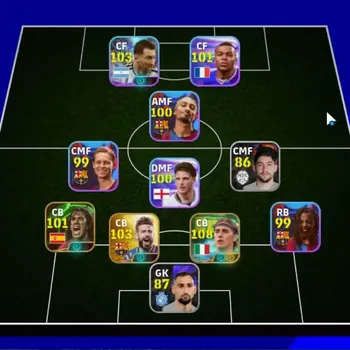 eFootball Accounts Legends & Iconic Players Android|Epic Fabio Cannavaro,Gerard Pique,Carles Puyol|Show Time Lionel