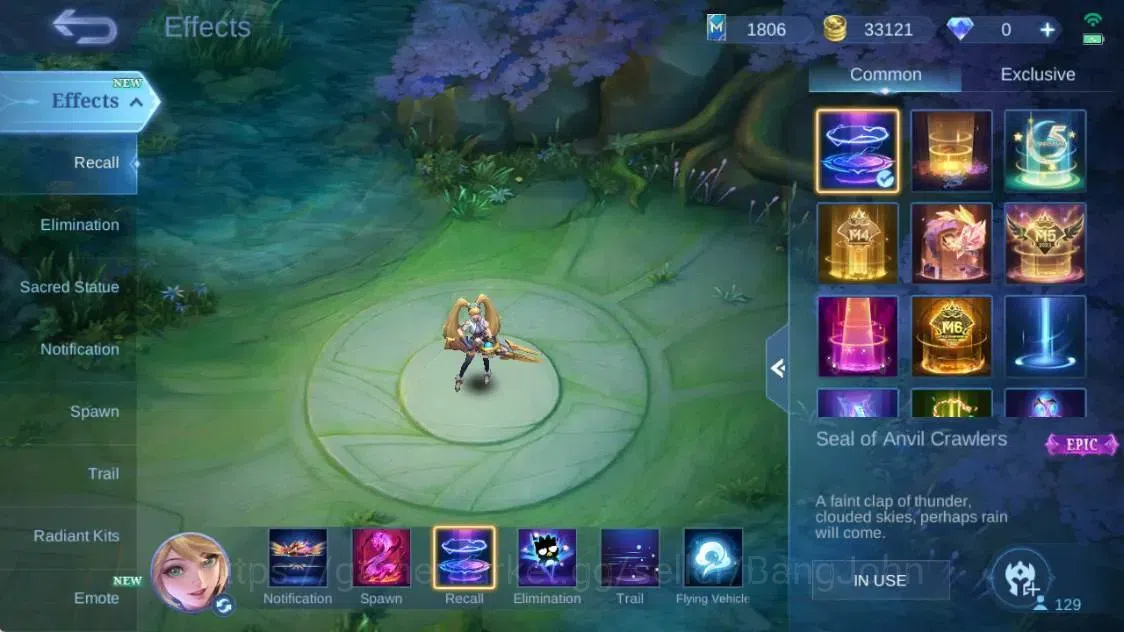 Mobile Legends: Bang Bang Accounts Collector Global|Hero 129|Skin 251|Renown|Prime YZ|ANN Haya+Lesley|LBox 6