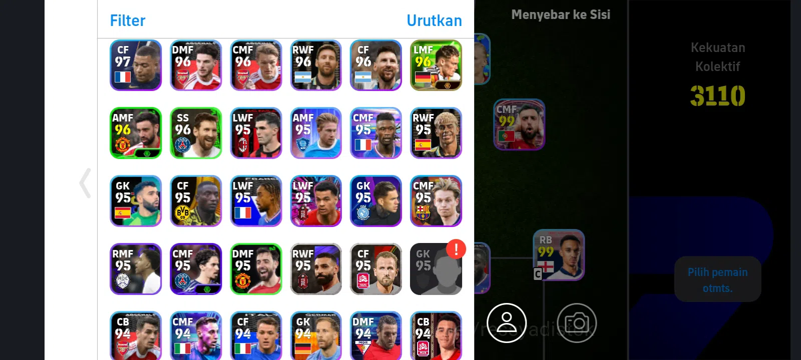 eFootball Accounts Legends & Iconic Players EFOOTBALL 2026 | ID ASBB OLD,NEYMAR SHOW TIME OLD, B FERNANDES ST, RUBEN NEVES 2
