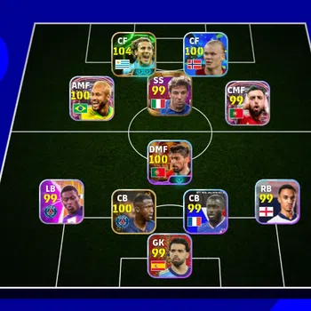eFootball Accounts Legends & Iconic Players EFOOTBALL 2026 | ID ASBB OLD,NEYMAR SHOW TIME OLD, B FERNANDES ST, RUBEN NEVES