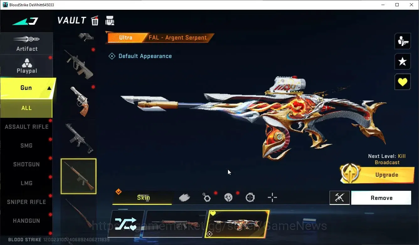 Blood Strike Accounts ASIA|Collab 7DS AK47-Rhita,BLEACH Byakuya Kuchiki, image 10