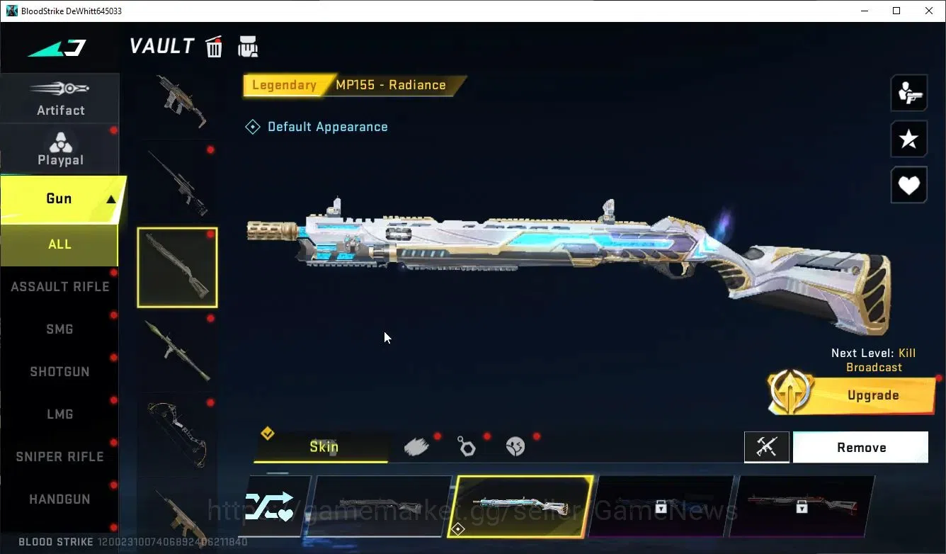 Blood Strike Accounts ASIA|Collab 7DS AK47-Rhita,BLEACH Byakuya Kuchiki, image 14