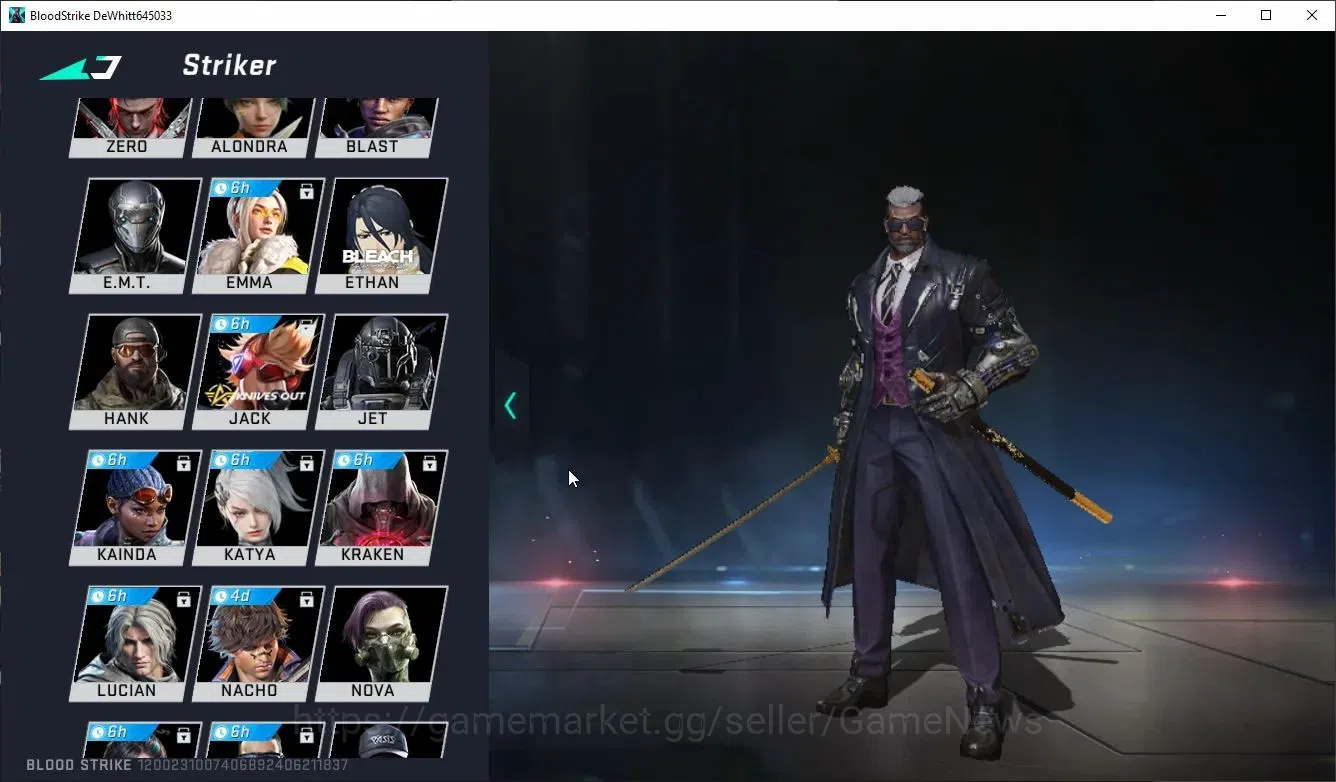 Blood Strike Accounts ASIA|Collab 7DS AK47-Rhita,BLEACH Byakuya Kuchiki, image 6