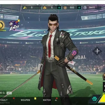 Blood Strike Collab Skin ASIA|Collab 7DS AK47-Rhita,BLEACH Byakuya Kuchiki, image 1