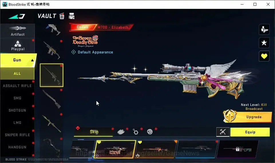 Blood Strike Accounts ASIA|ETERNAL DEagle-Scorpius|9 ULTRA[SPIKE,VOLT,SV image 18