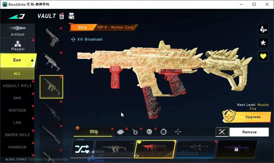 Blood Strike Accounts ASIA|ETERNAL DEagle-Scorpius|9 ULTRA[SPIKE,VOLT,SV image 19