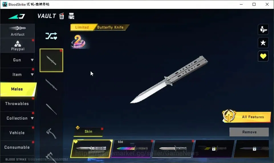 Blood Strike Accounts ASIA|ETERNAL DEagle-Scorpius|9 ULTRA[SPIKE,VOLT,SV image 8