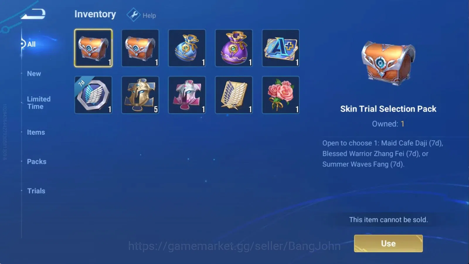 Honor of Kings Accounts Global | 9H/8S | RARE Zi Ya | 8400 Gold, 200 Diamo image 4